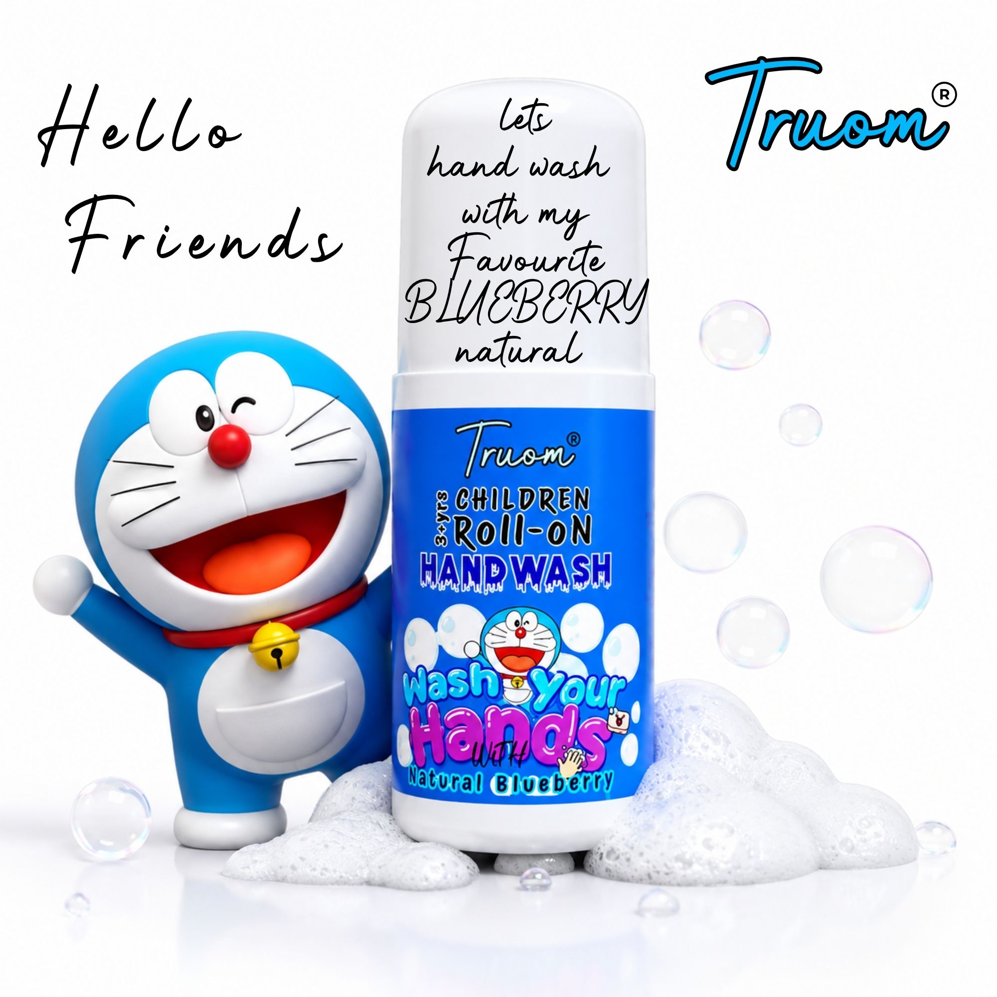 Children Roll-On Handwash Natural Blueberry - Image 6
