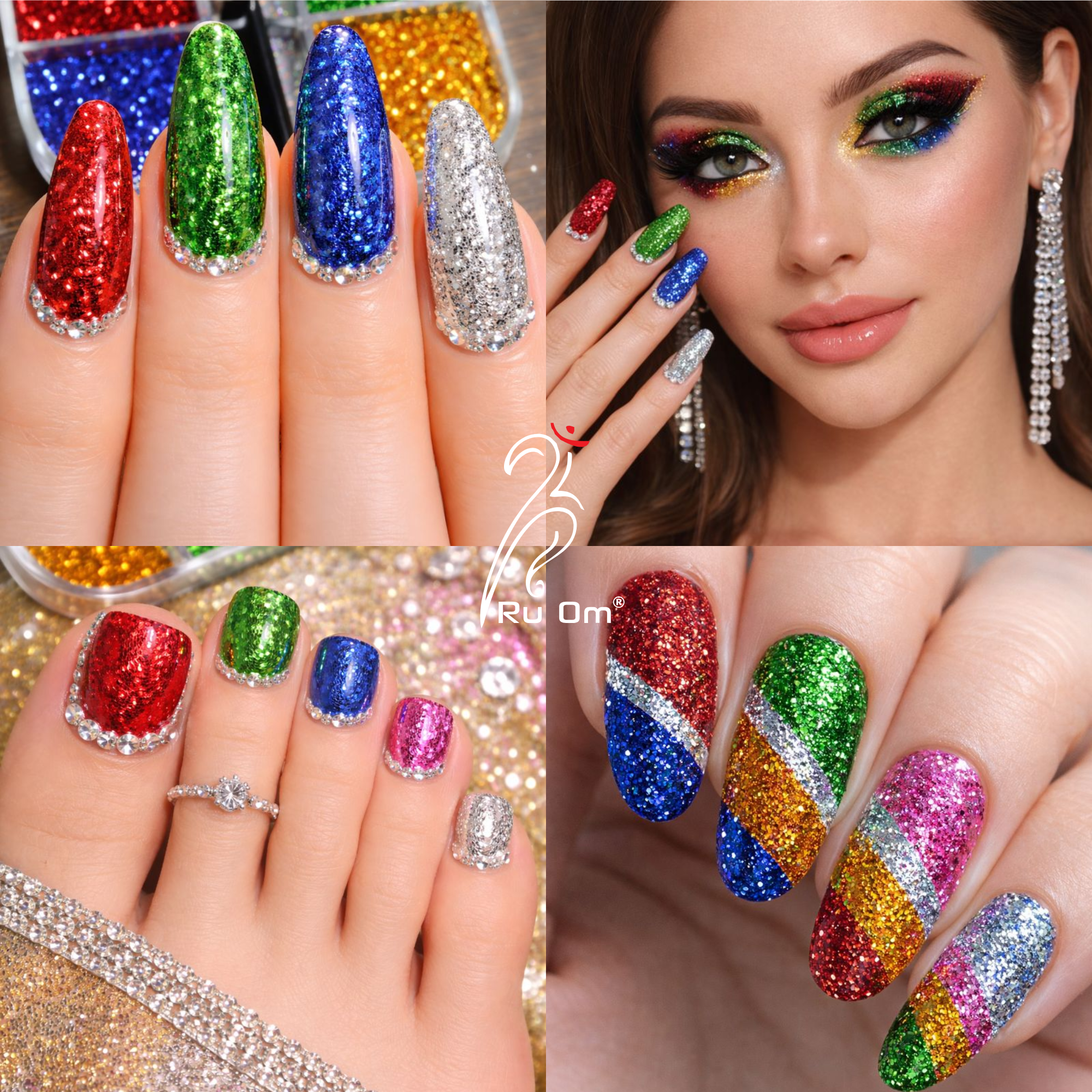 Loose Powder Glitter 6 set - Image 5
