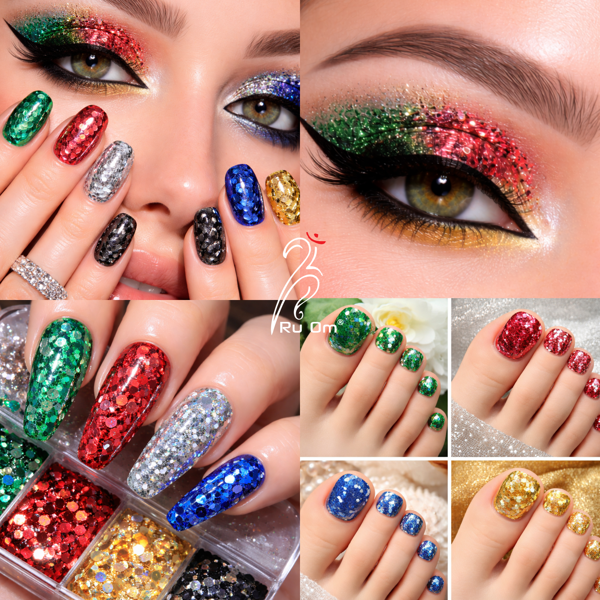 Loose Chunky Glitter 6 Set - Image 5