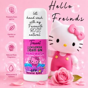 Children Roll-On Handwash Natural Rose