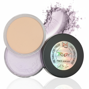 TRUOM Lavish Lust Lavender Face Powder – Matte Finish Makeup Powder