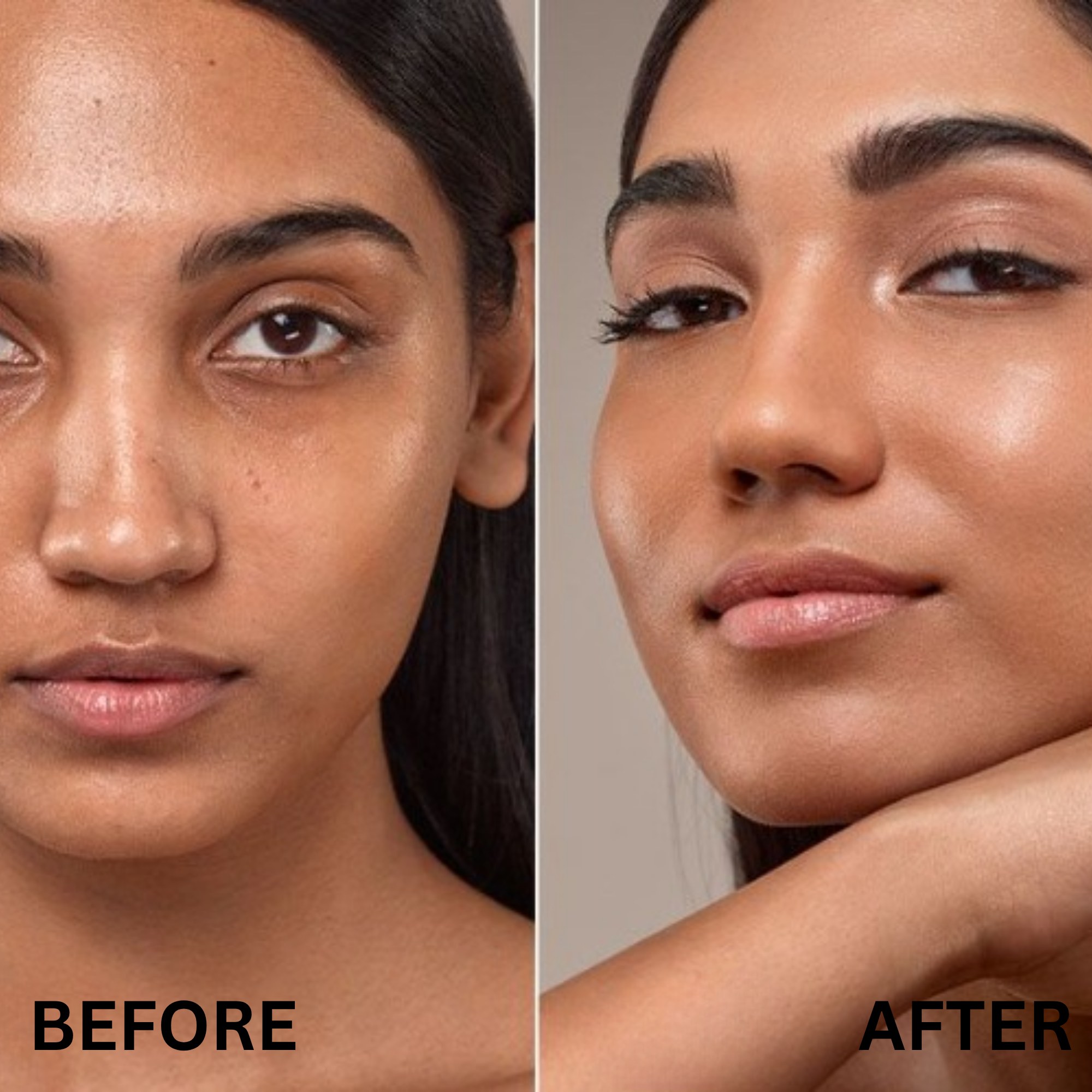 TRUOM Banana Natural Beige HD Compact Powder | Smooth Matte Finish & Oil Control - Image 4