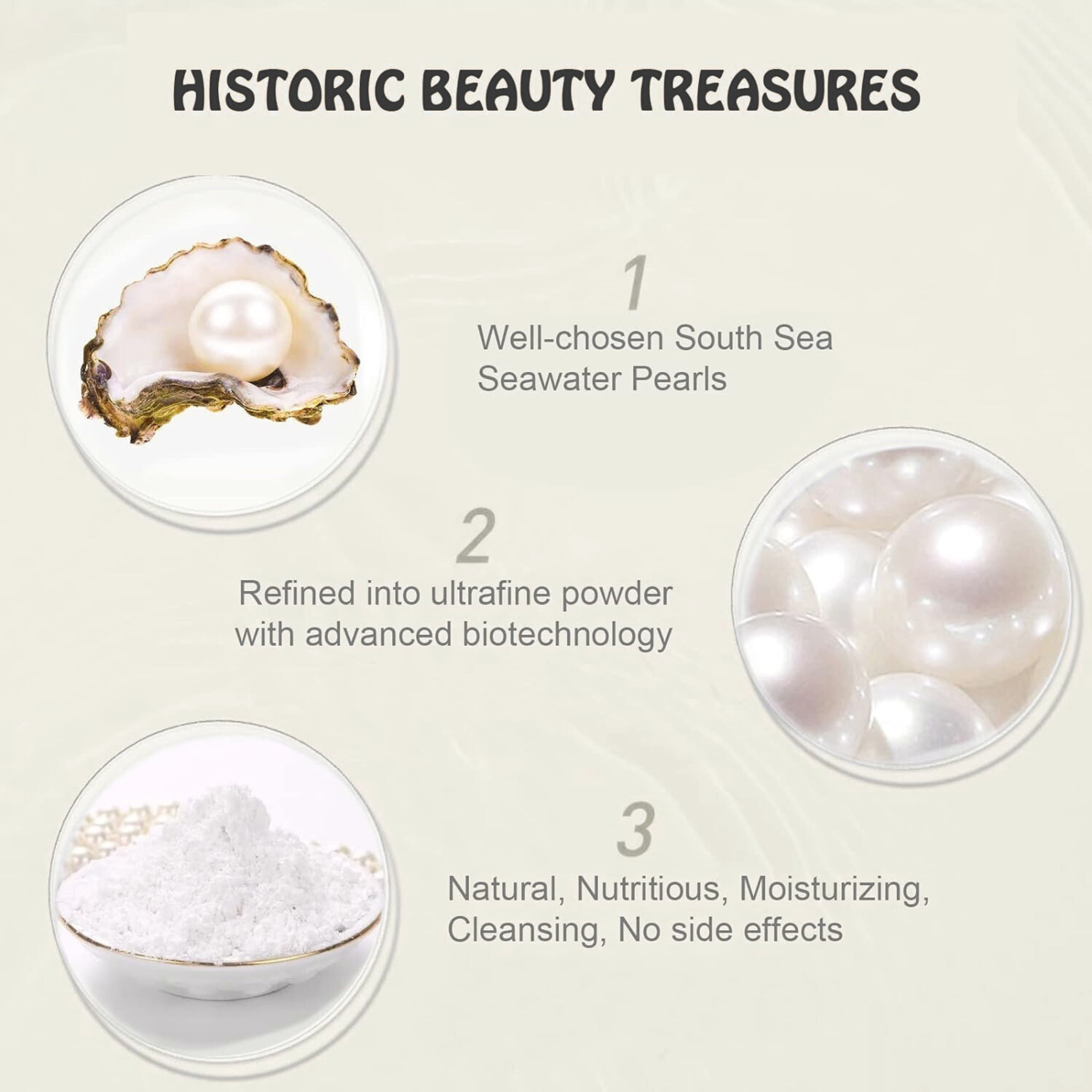 TRUOM Pearl Powder โ Radiant Pearl Finish Face Makeup Powder - Image 3