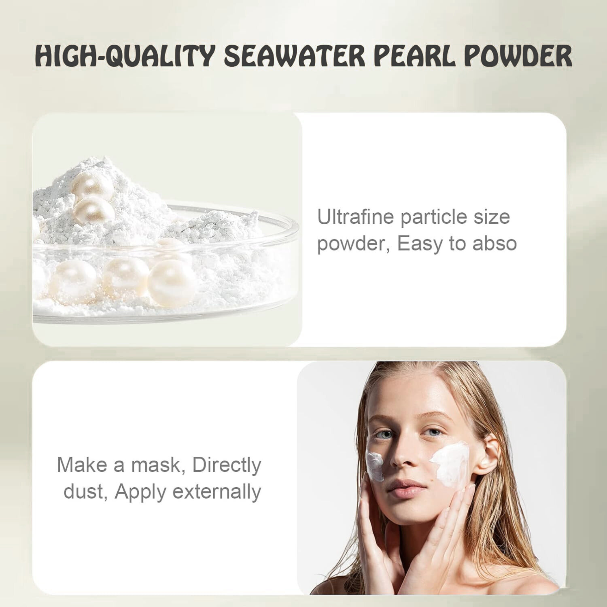 TRUOM Pearl Powder โ Radiant Pearl Finish Face Makeup Powder - Image 4