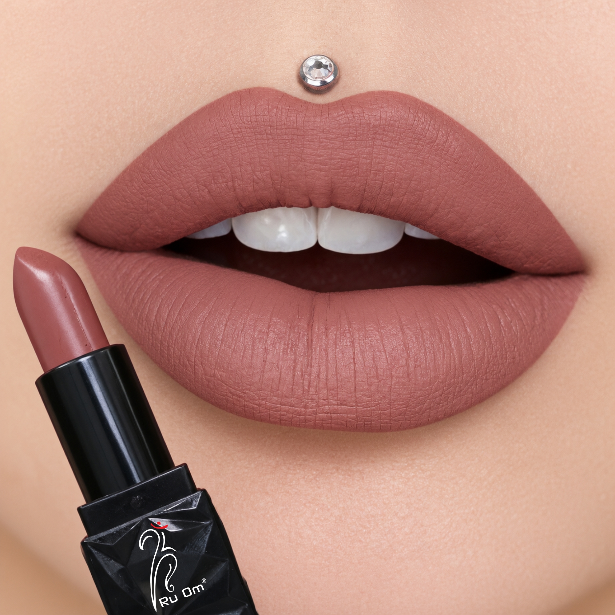 TRUOM Matte Lipstick β Mauve Nude | Long-Lasting Matte Finish Lip Color - Image 3