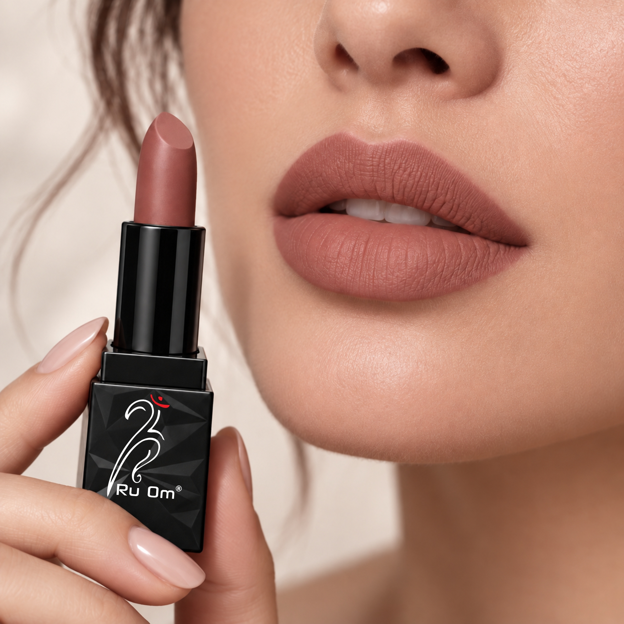 TRUOM Matte Lipstick β Mucha Nude | Long-Lasting Matte Finish Lip Color - Image 3