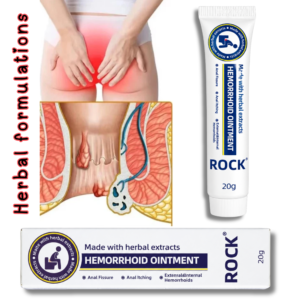 ROCK Herbal Hemorrhoid Ointment 20g | Anal Care Cream