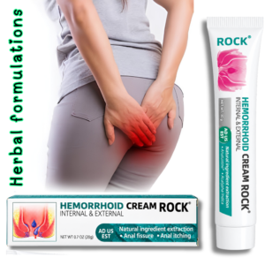 ROCK Hemorrhoid Cream (20g) — Natural Relief for Anal Fissure & Itching