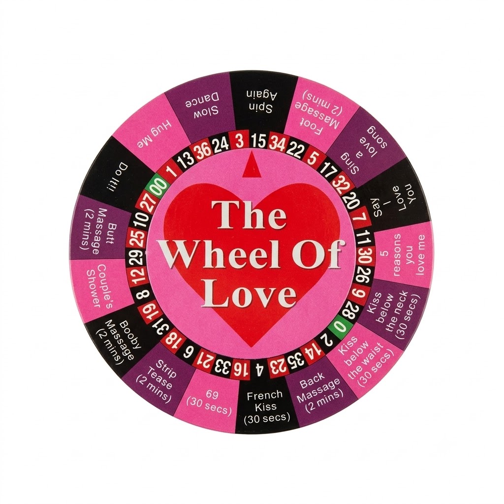 The Wheel Of Love Game for Couples | Romantic Fun & Gifts