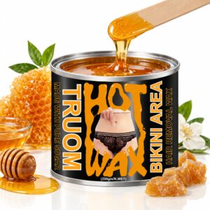 TRUOM Honey Wax 250g | Professional Hair Removal Wax for Smooth & Clean Skin